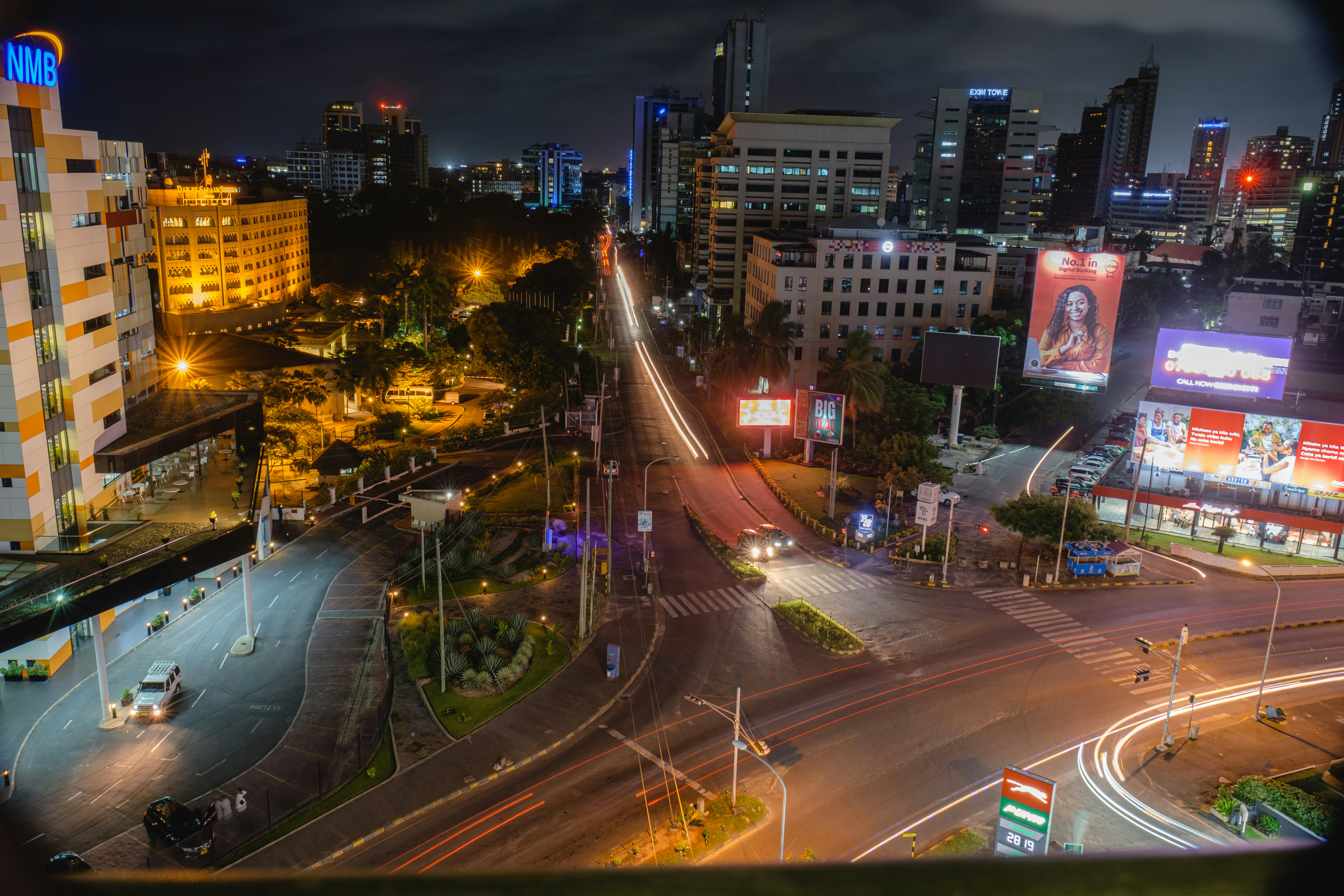 Dar es Salaam by night