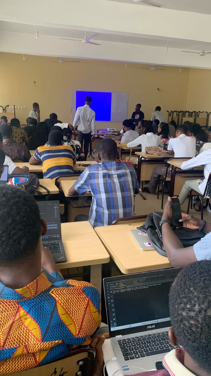 ICT training classroom Tanzania - Maptech